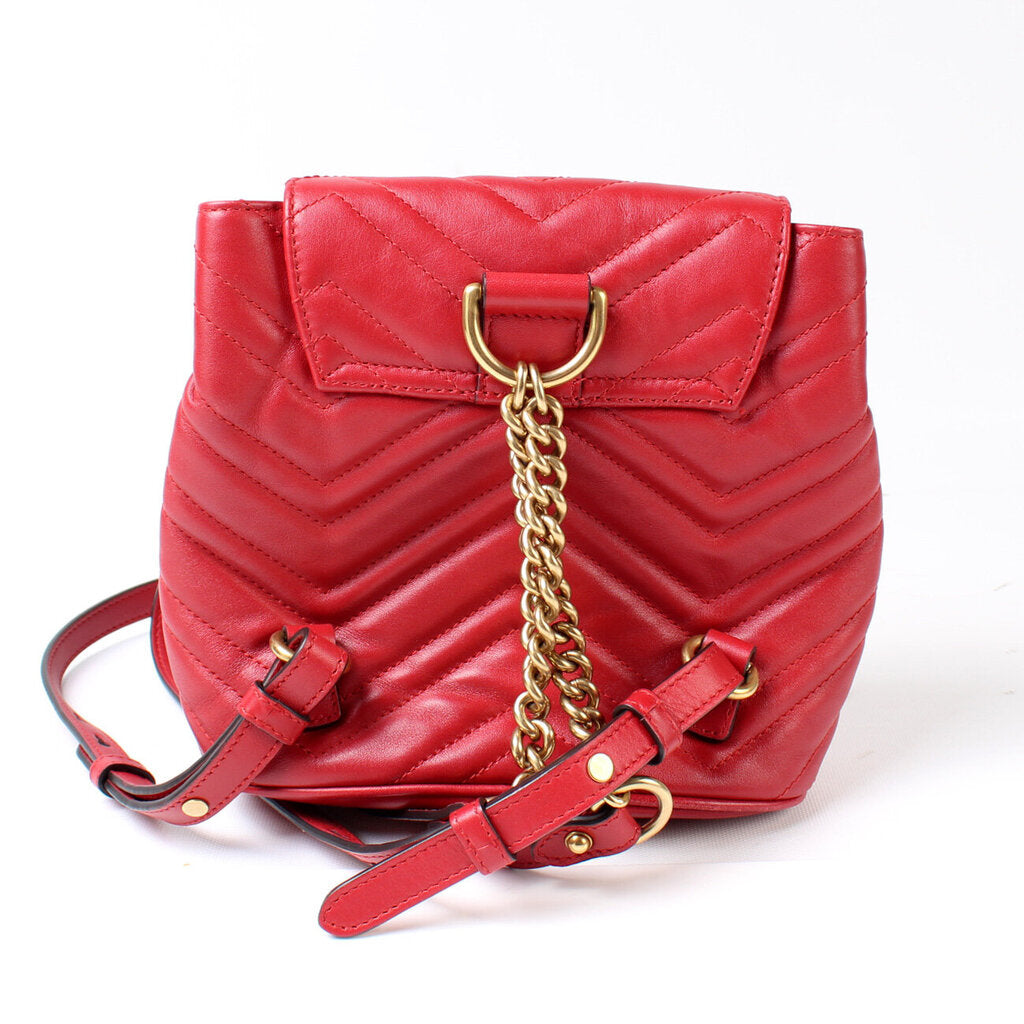 528129 Marmont Mini Leather Backpack
