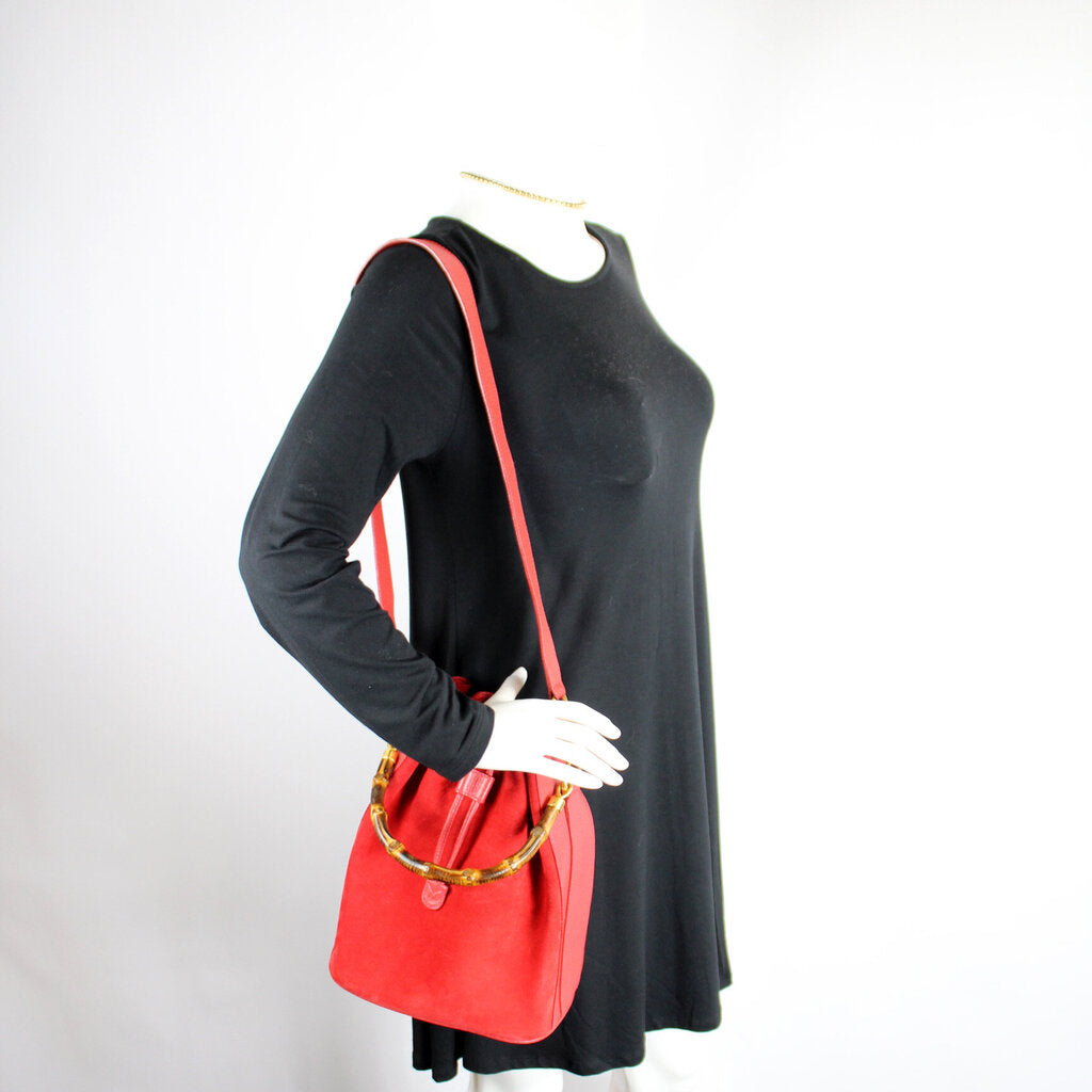 001-2040 Vintage Bamboo Bucket