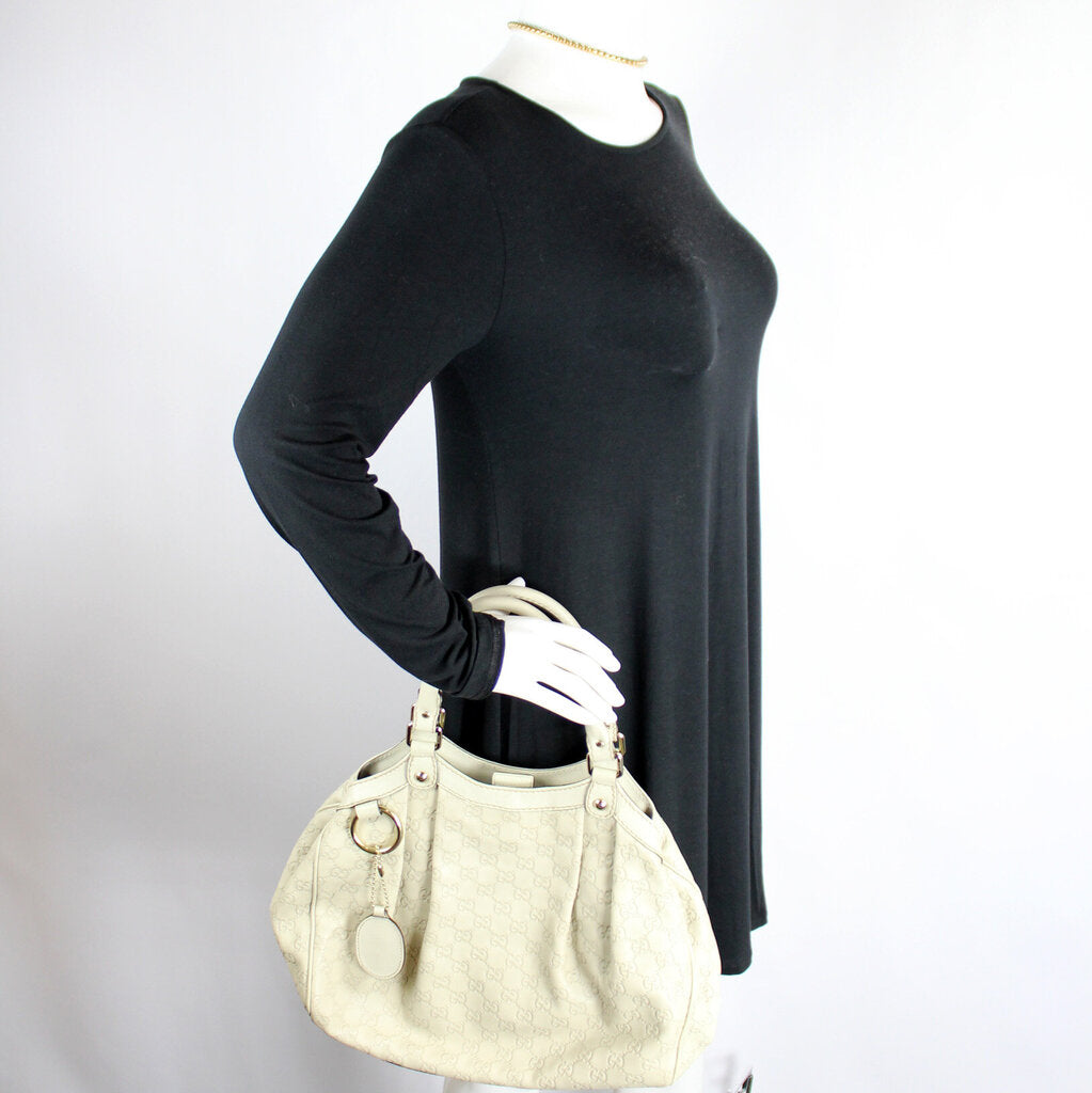 211944 Sukey GG Leather Medium