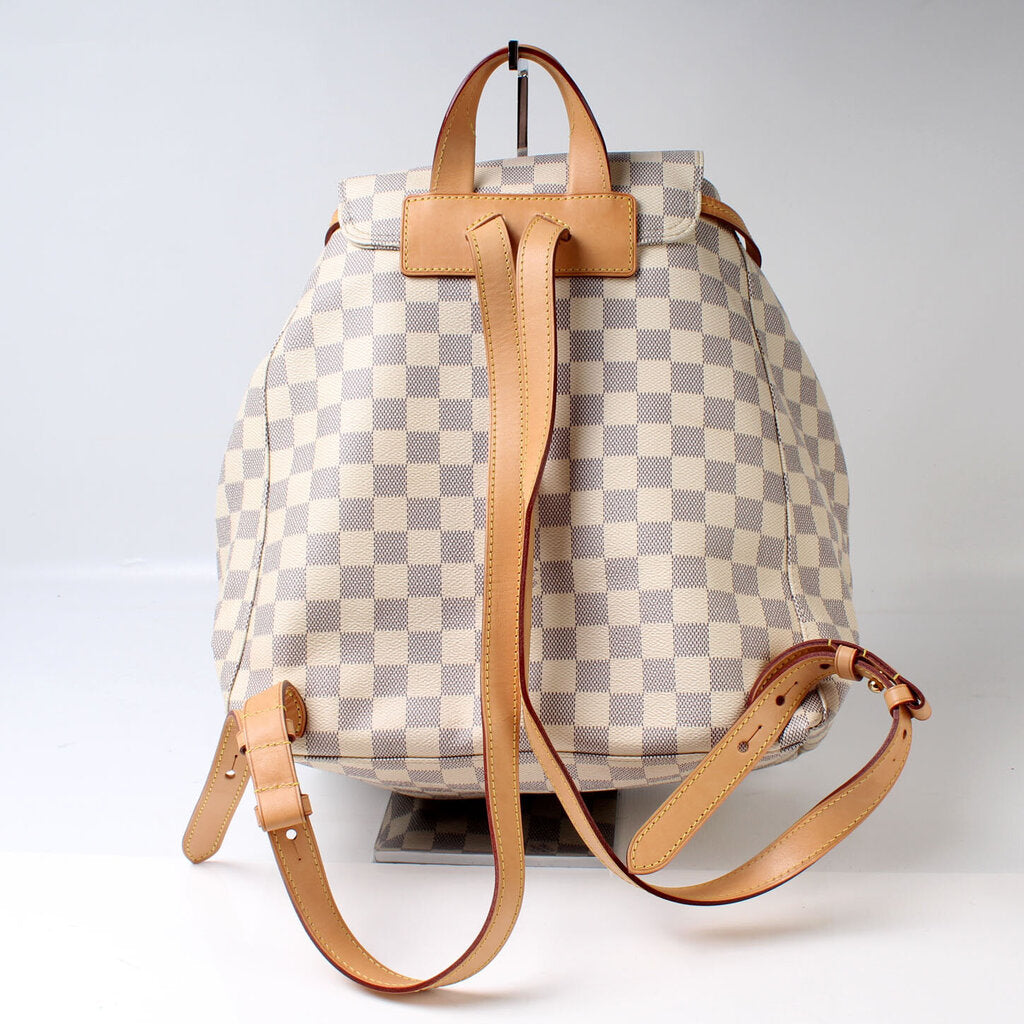 Sperone Backpack Damier Azur