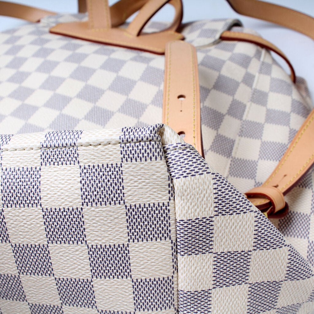 Sperone Backpack Damier Azur