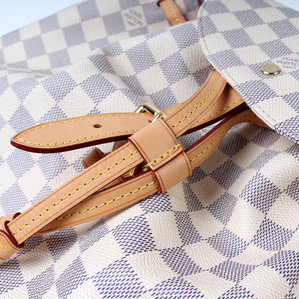 Sperone Backpack Damier Azur