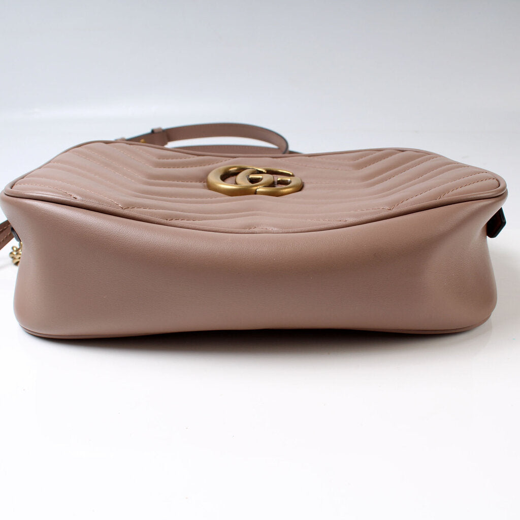 447632 Marmont Small Leather Camera