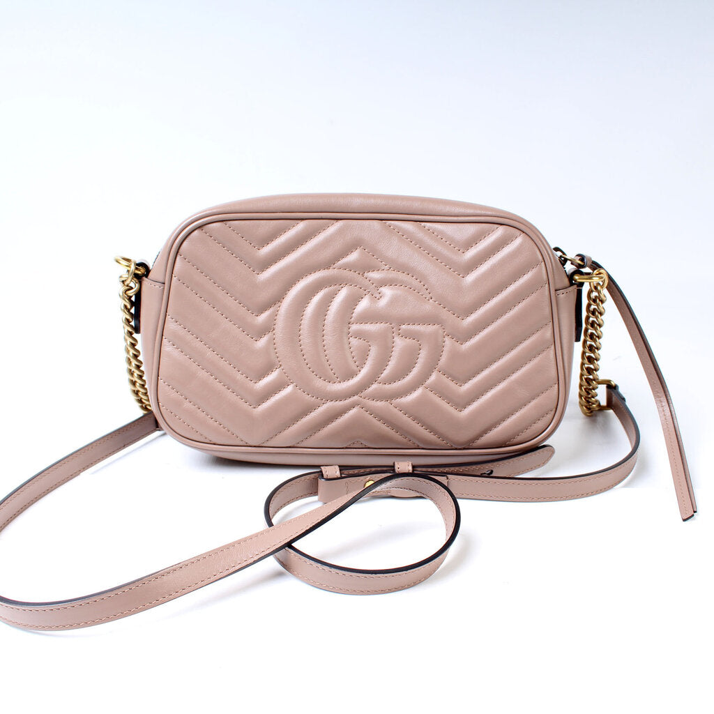 447632 Marmont Small Leather Camera