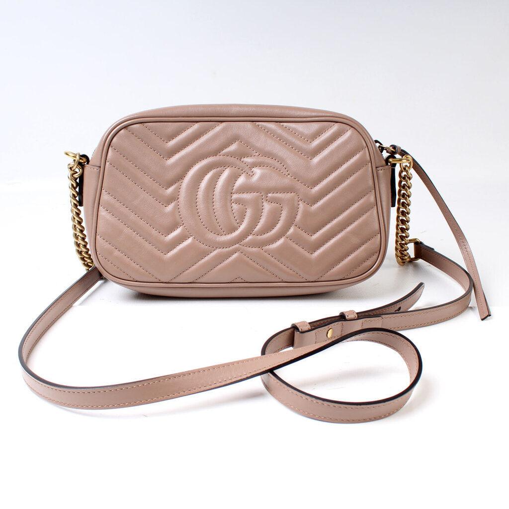447632 Marmont Small Leather Camera