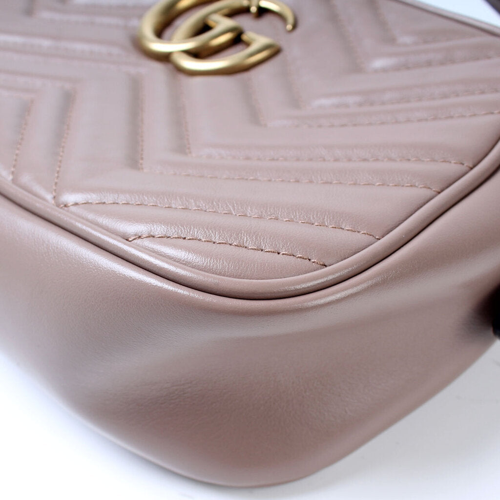 447632 Marmont Small Leather Camera