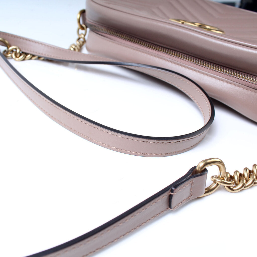 447632 Marmont Small Leather Camera