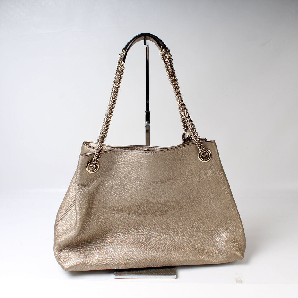 308982 Soho Leather Shoulder Medium
