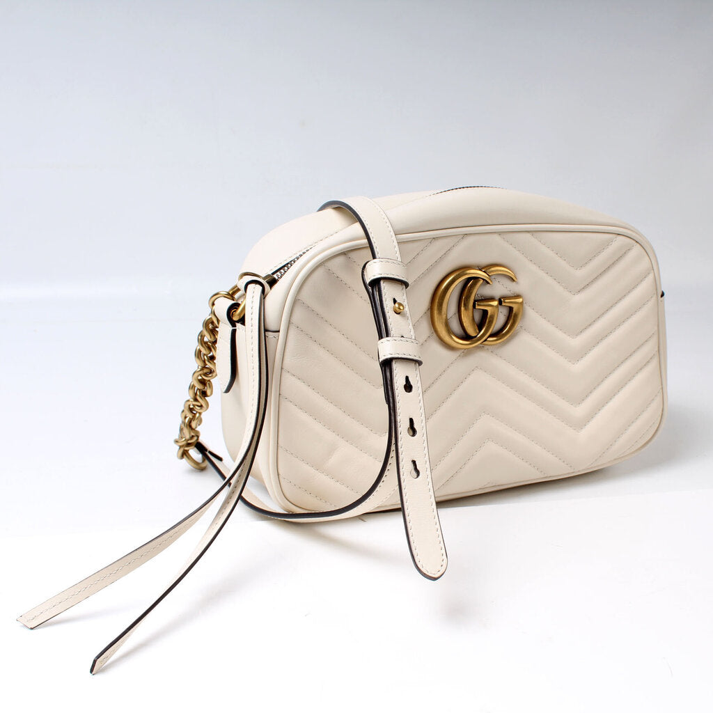 447632 Marmont Small Leather Camera Bag