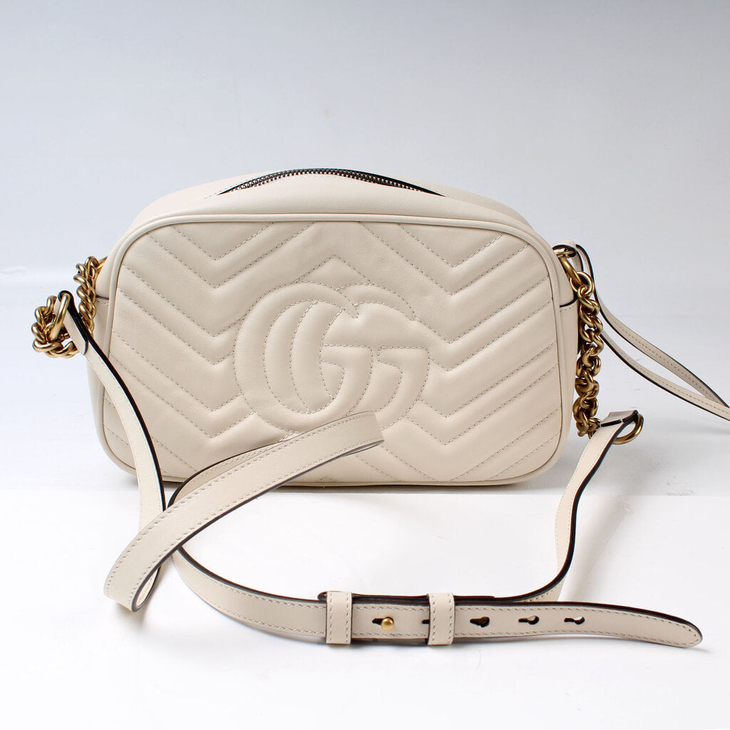 447632 Marmont Small Leather Camera Bag