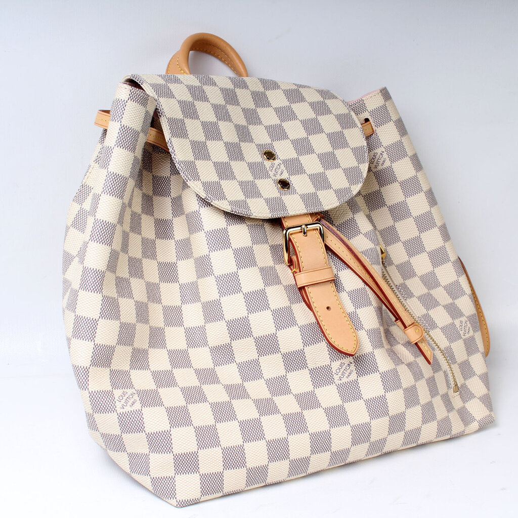 Sperone Backpack Damier Azur