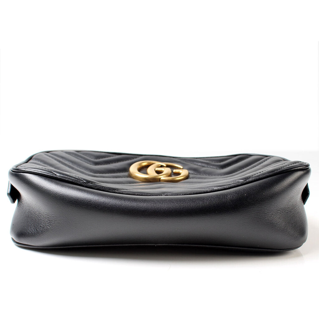 447632 Marmont Small Leather Camera Bag