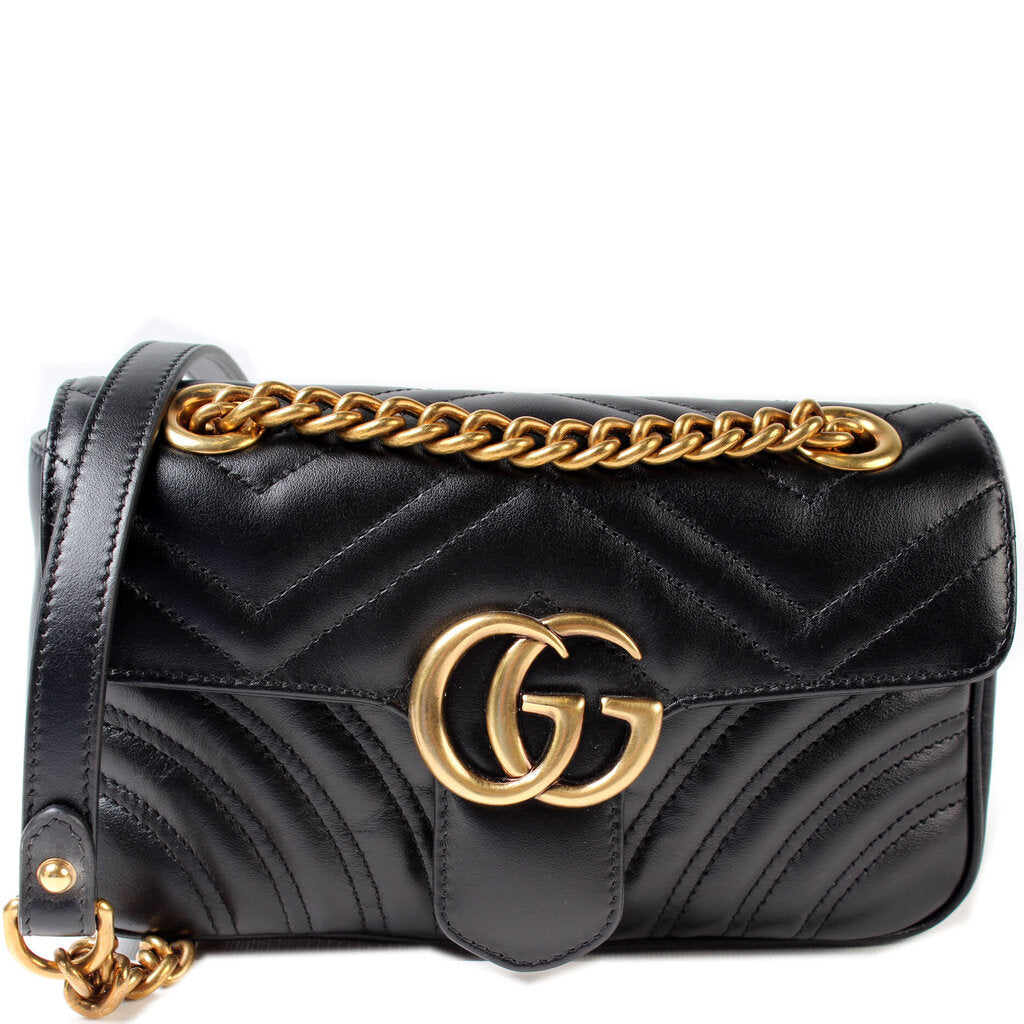 446744 Marmont Shoulder Mini Flap