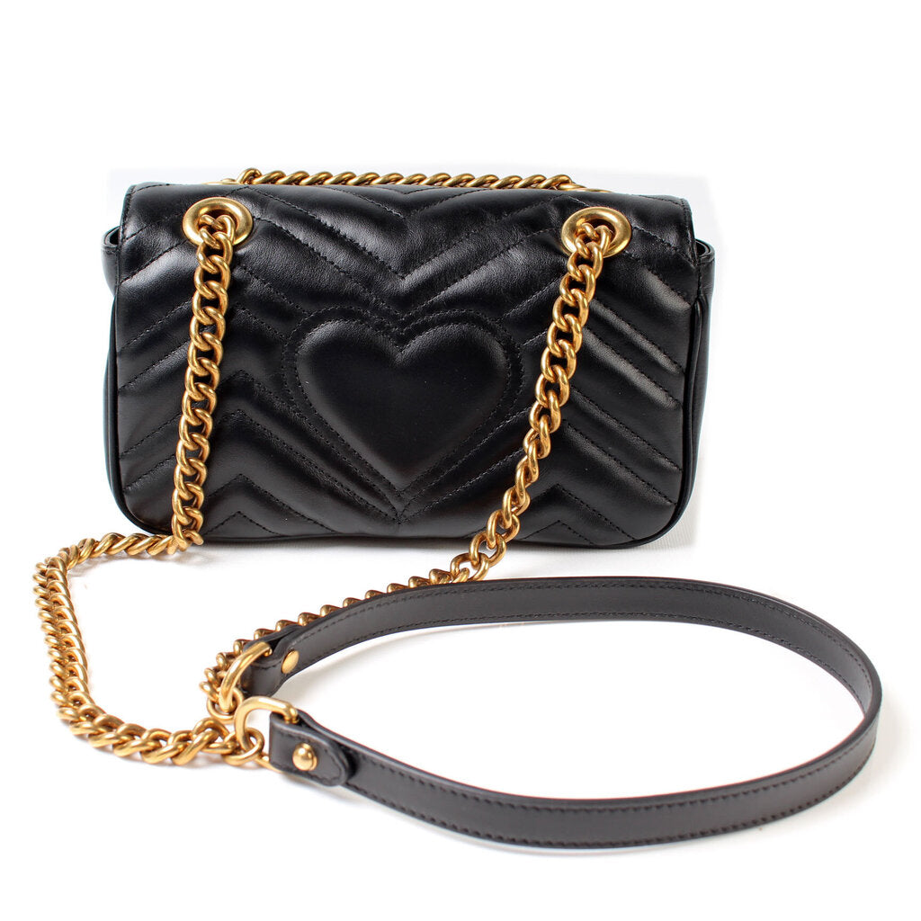 446744 Marmont Shoulder Mini Flap
