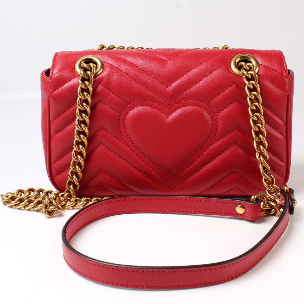 446744 Marmont Shoulder Mini Flap