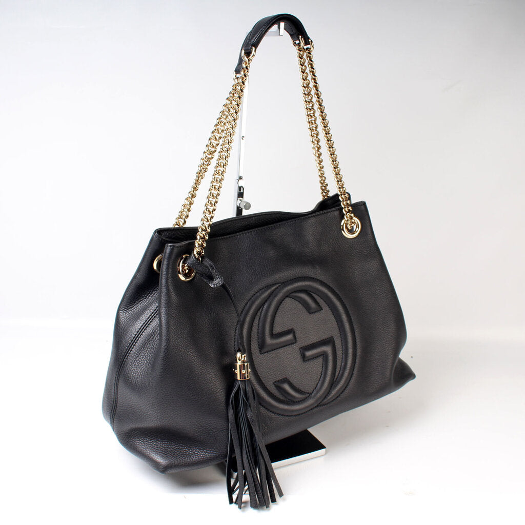 308982 Soho Leather Shoulder Med