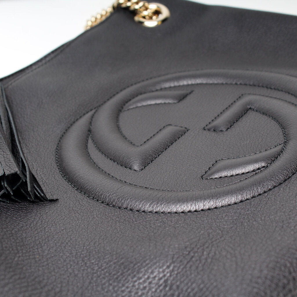 308982 Soho Leather Shoulder Med