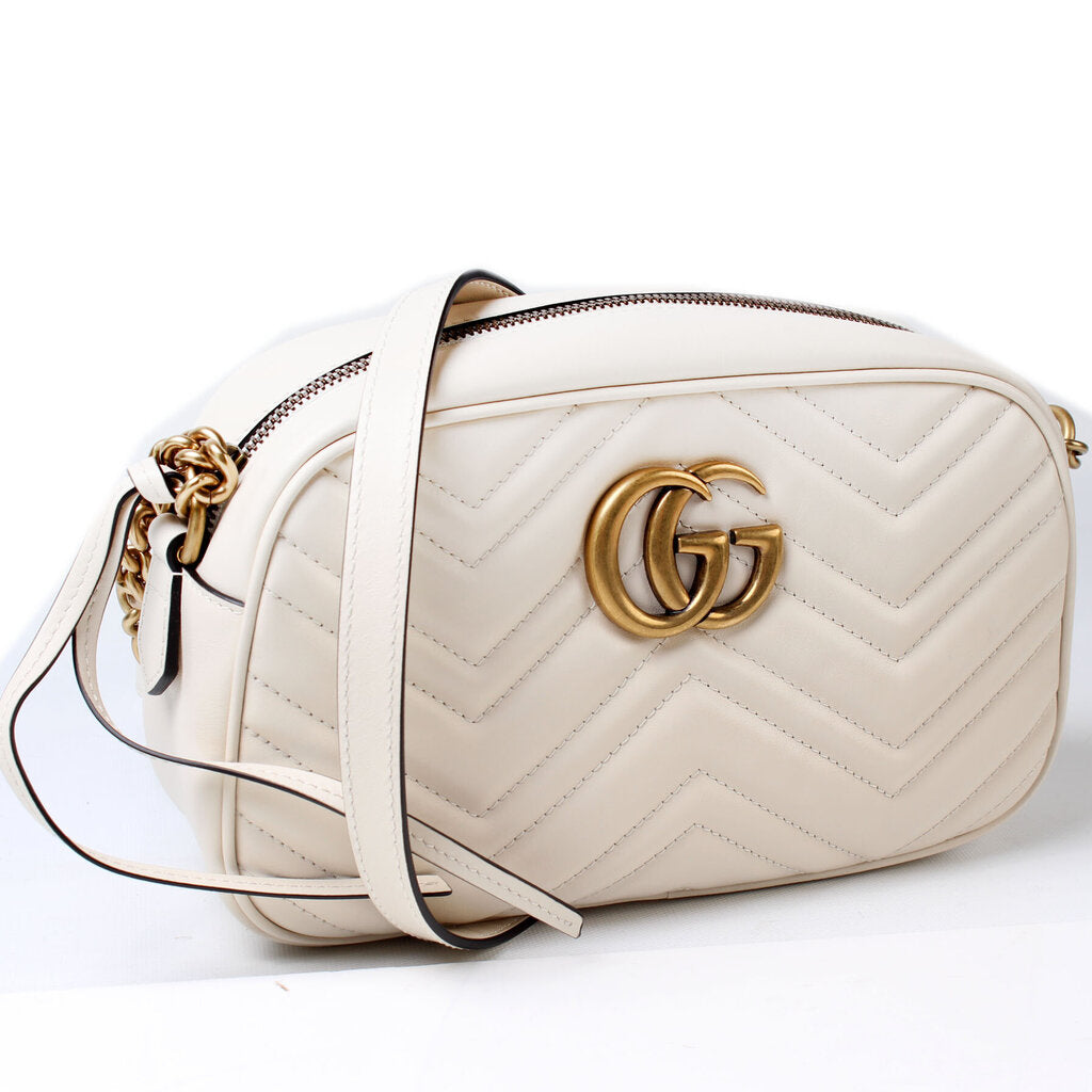 447632 Marmont Small Leather Camera Bag