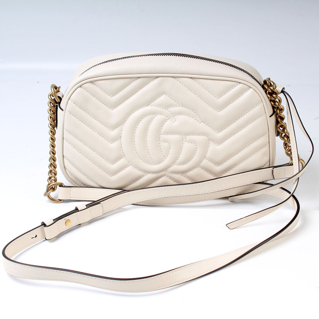 447632 Marmont Small Leather Camera Bag