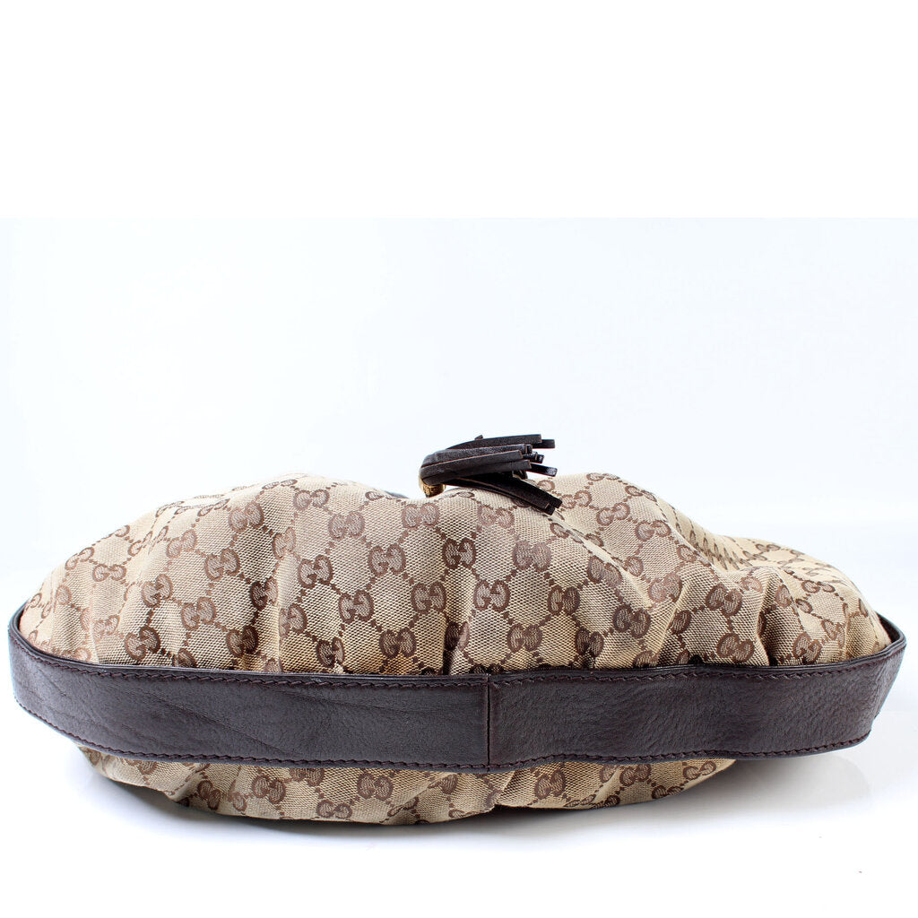 223951 Drawstring Canvas Hobo