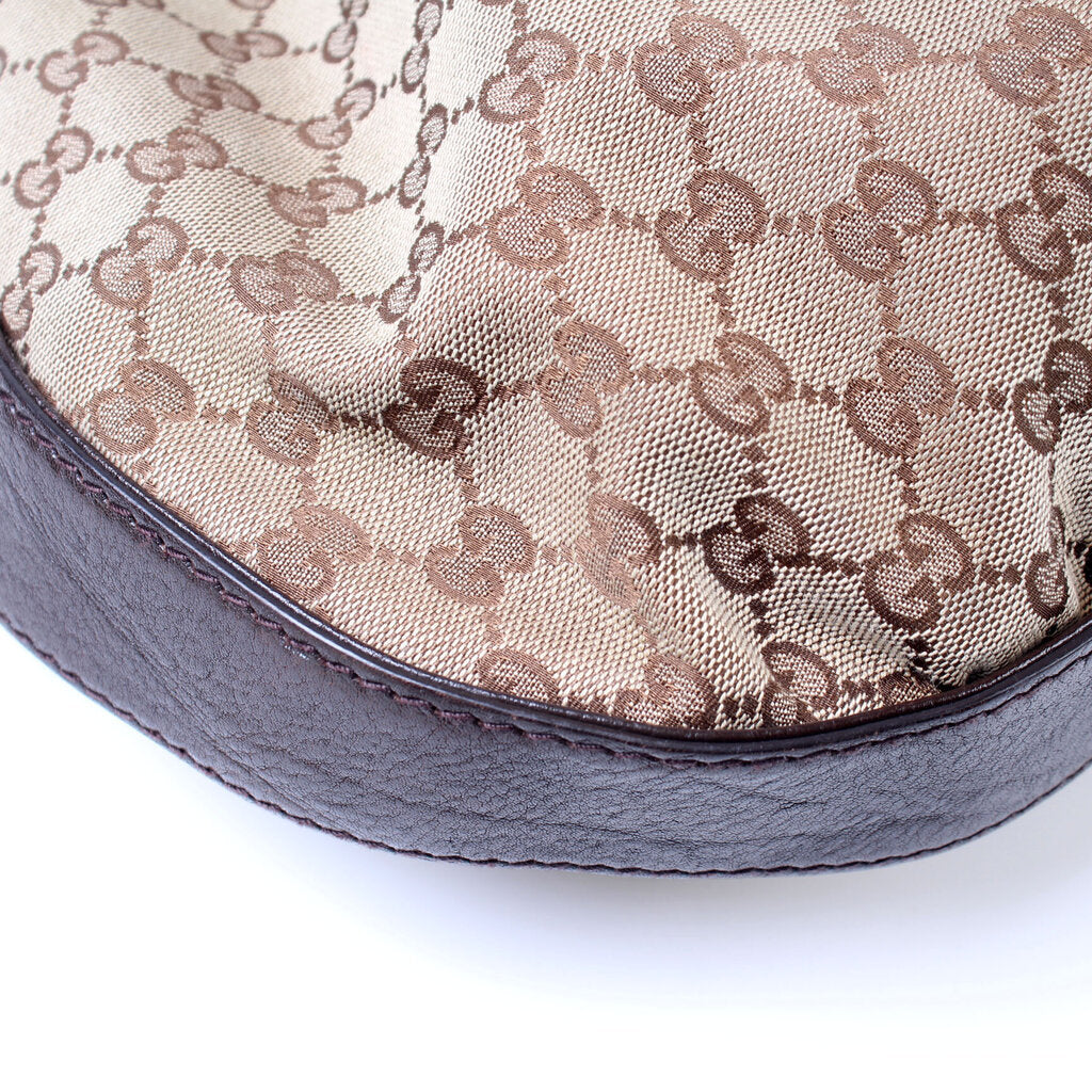223951 Drawstring Canvas Hobo