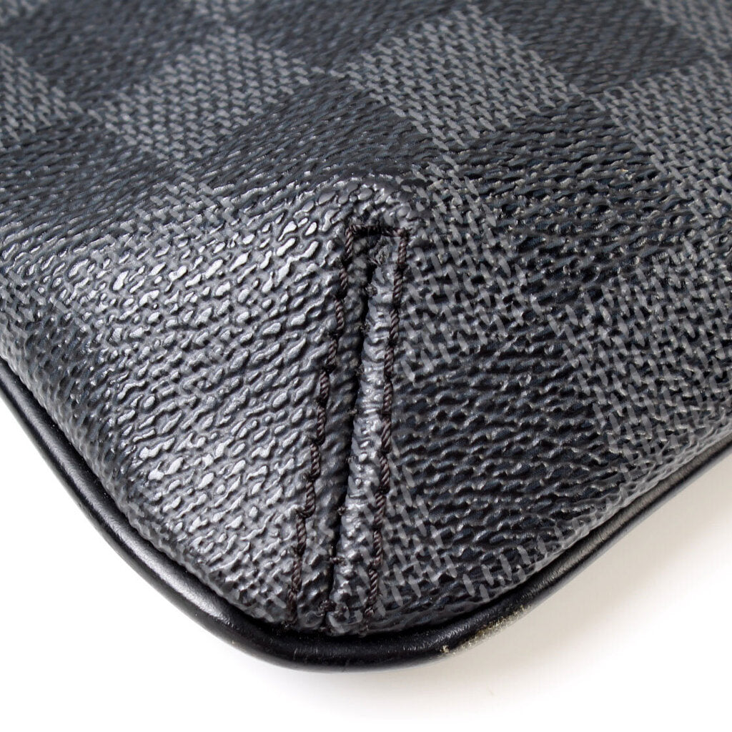 Thomas Crossbody Damier Graphite
