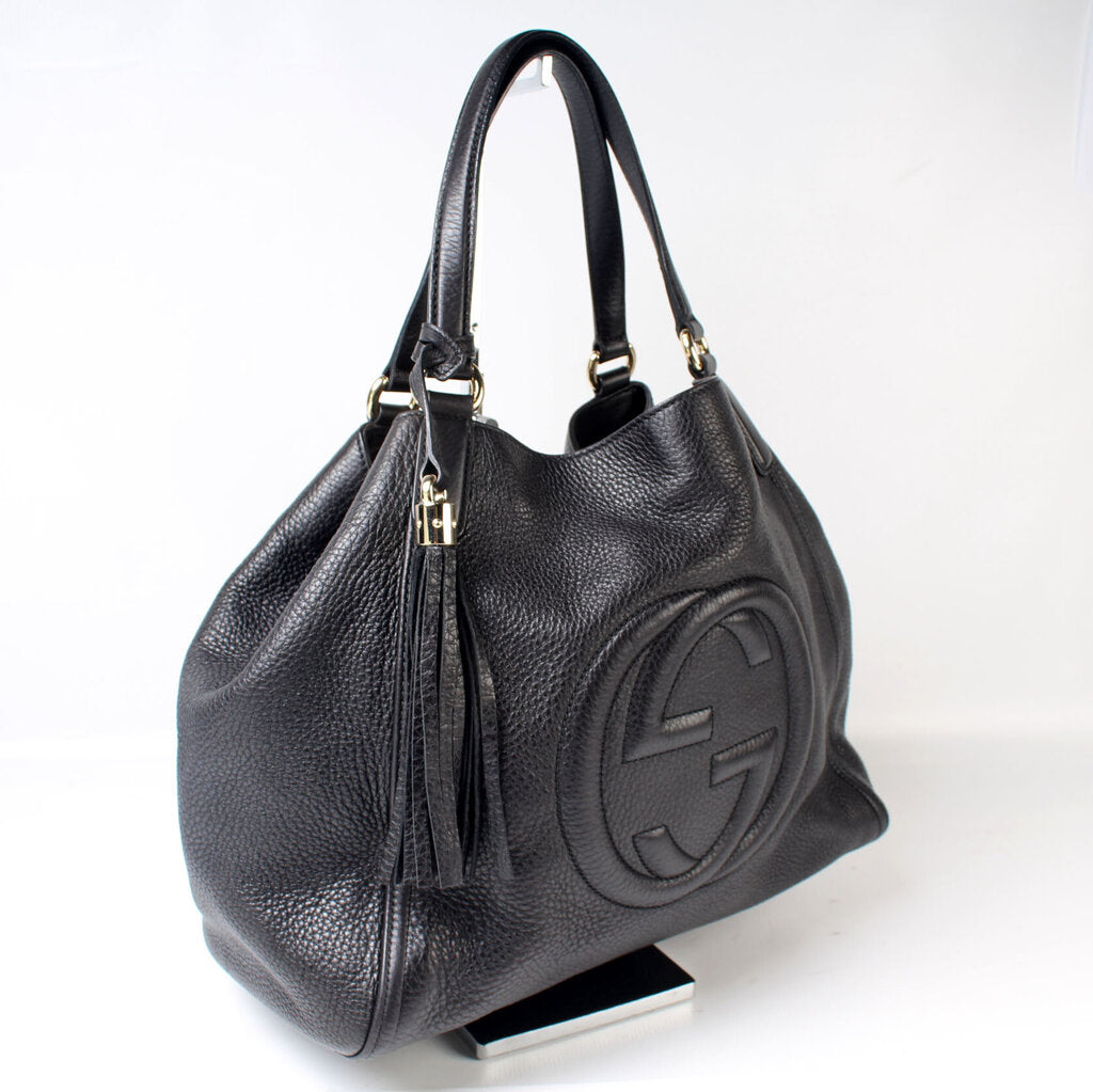 282309 Soho Leather Hobo Medium