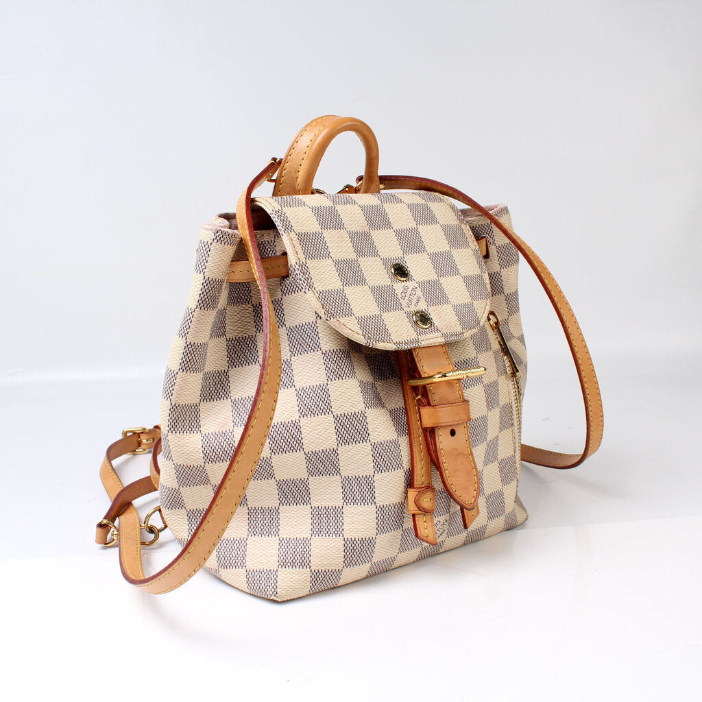 Sperone BB Backpack Damier Azur