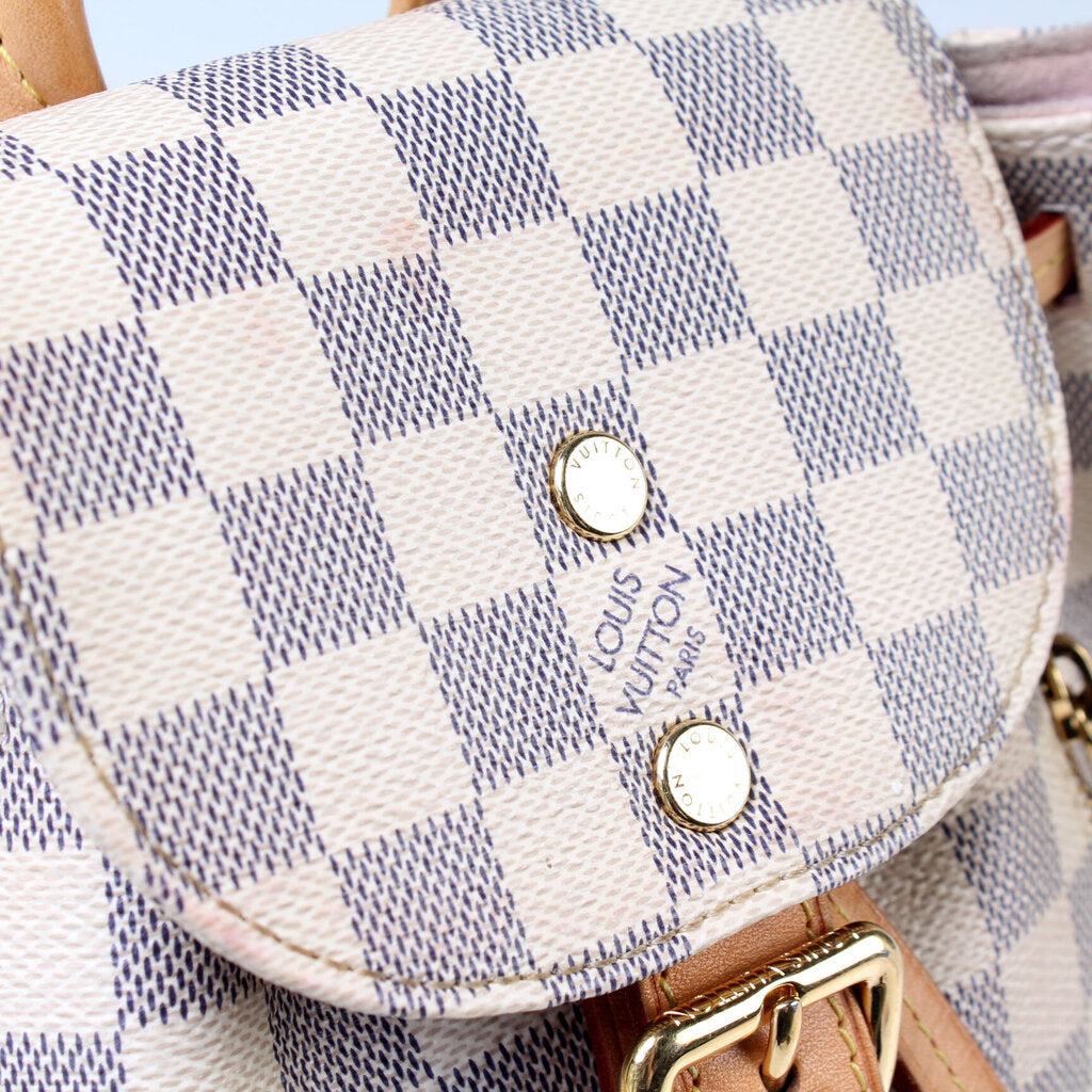 Sperone BB Backpack Damier Azur