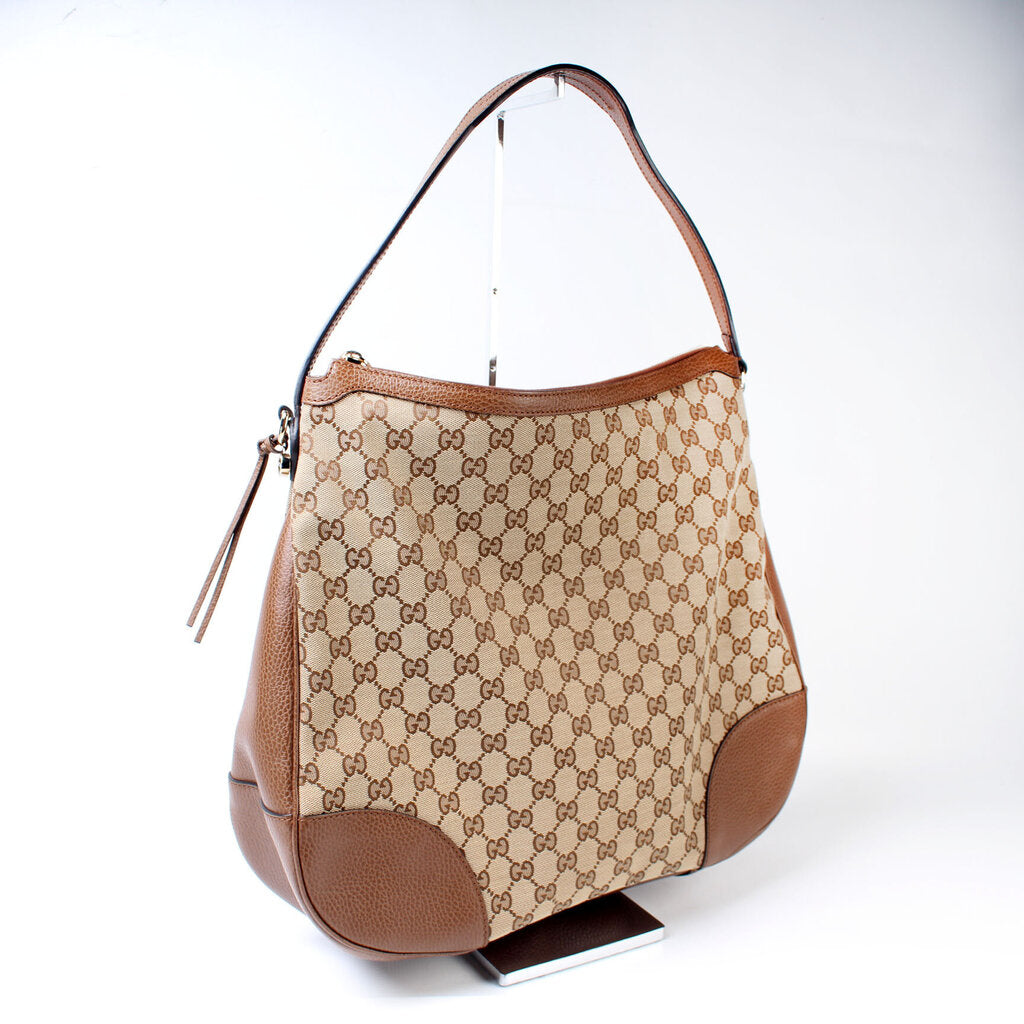 449244 GG Canvas Bree Hobo
