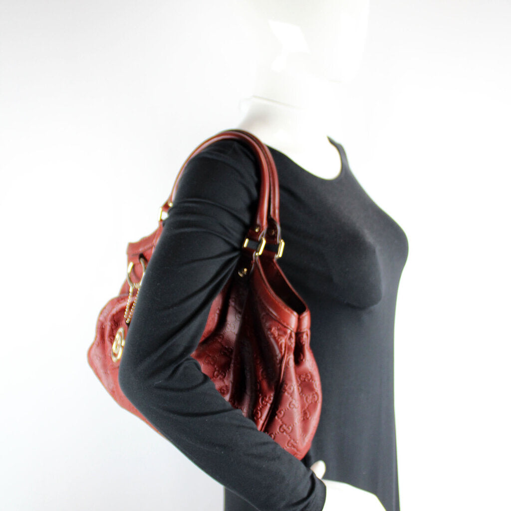 211944 Sukey GG Leather Medium