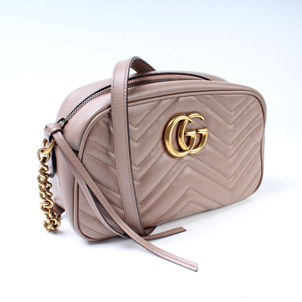 447632 Marmont Small Leather Camera
