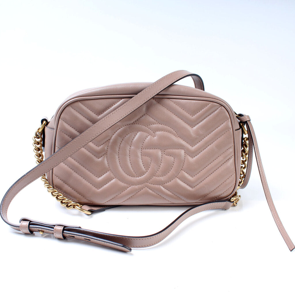 447632 Marmont Small Leather Camera