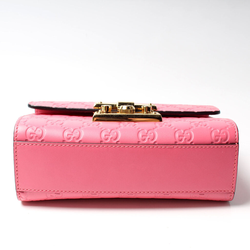 409487 Padlock Guccissima Small