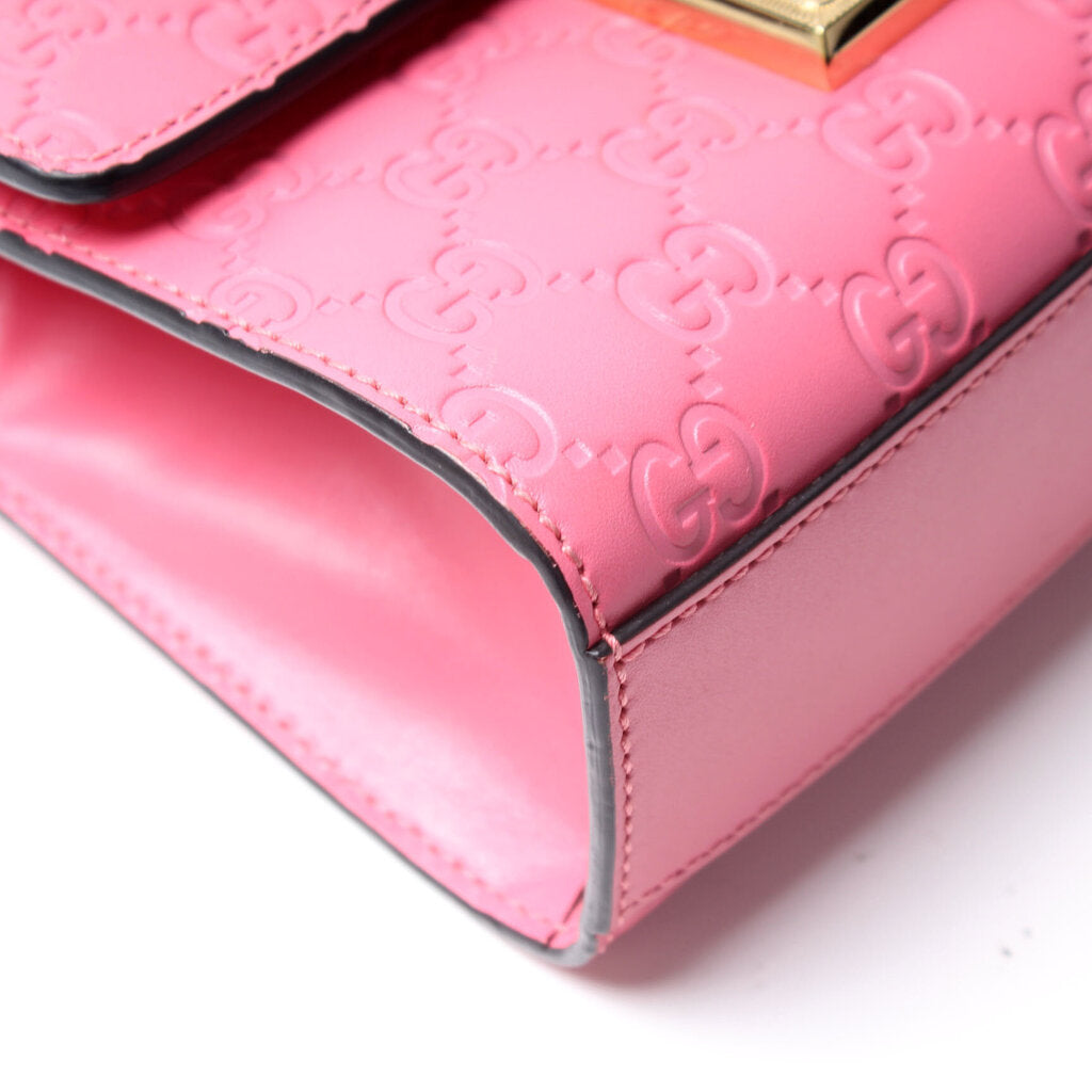 409487 Padlock Guccissima Small