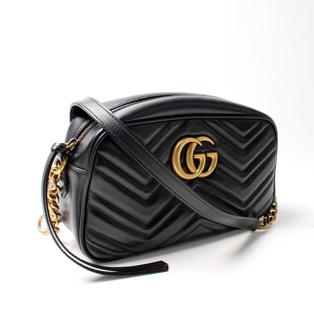 447632 Marmont Small Leather Camera