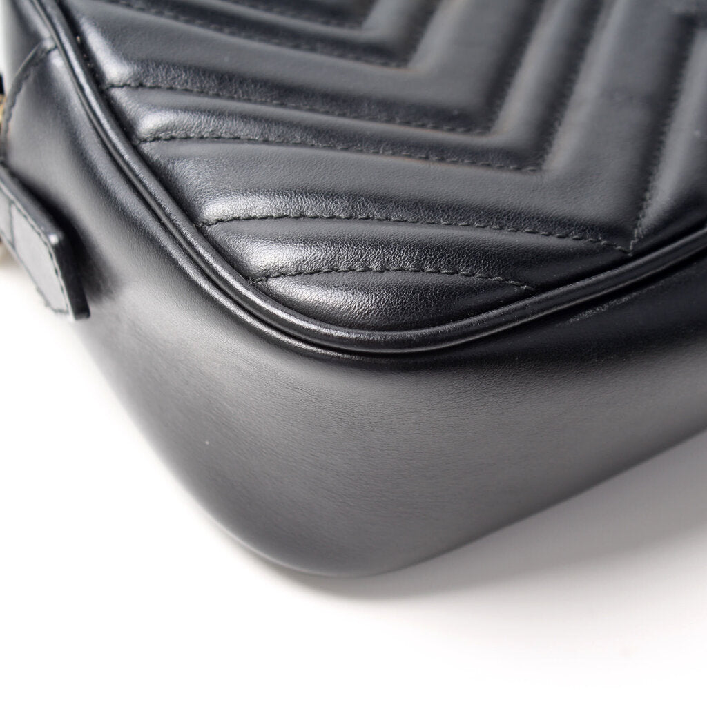 447632 Marmont Small Leather Camera