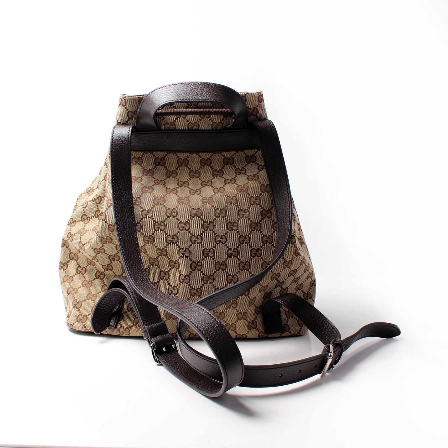 449175 GG Canvas Drawstring Backpack