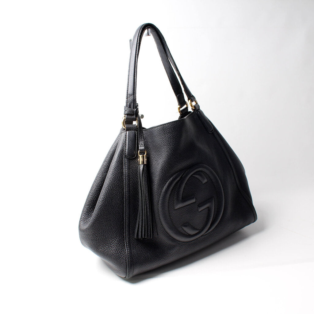 282309 Soho Leather Hobo Medium