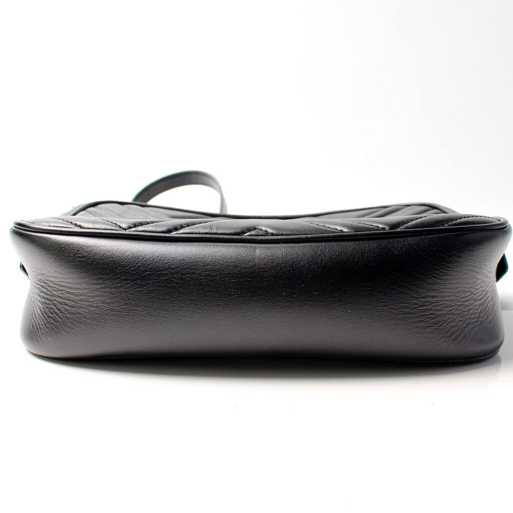 447632 Marmont Small Leather Camera