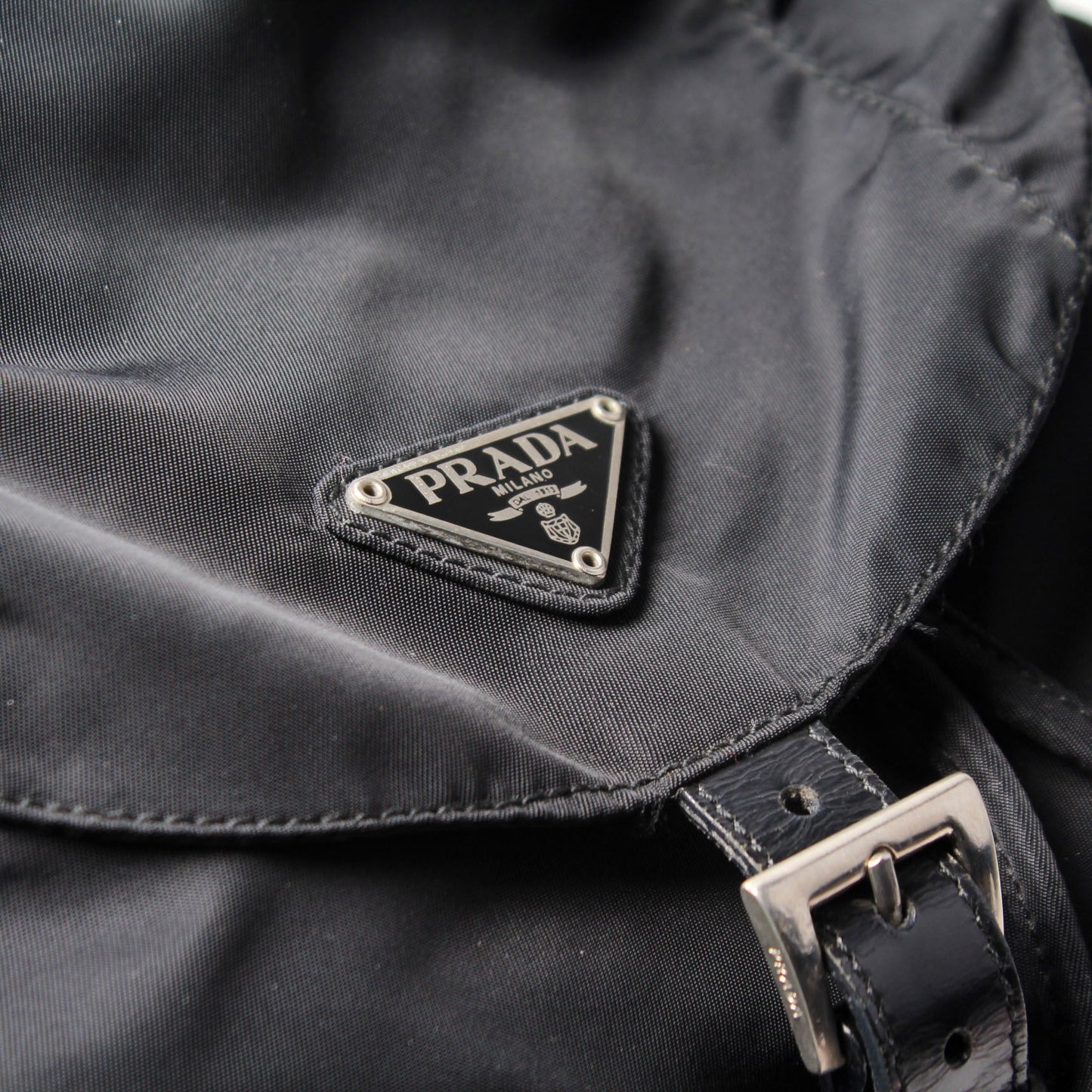 Vintage Nylon Backpack Small