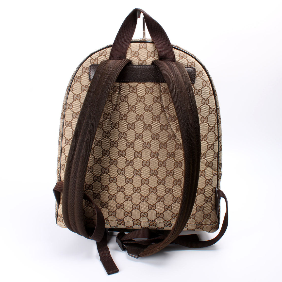 449906 GG Canvas Travel Backpack