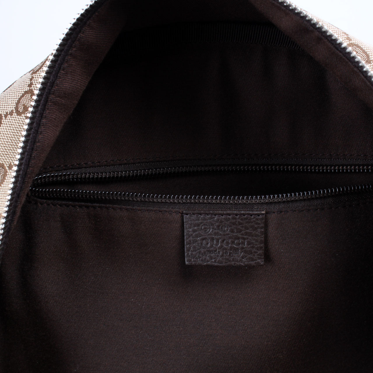 449906 GG Canvas Travel Backpack