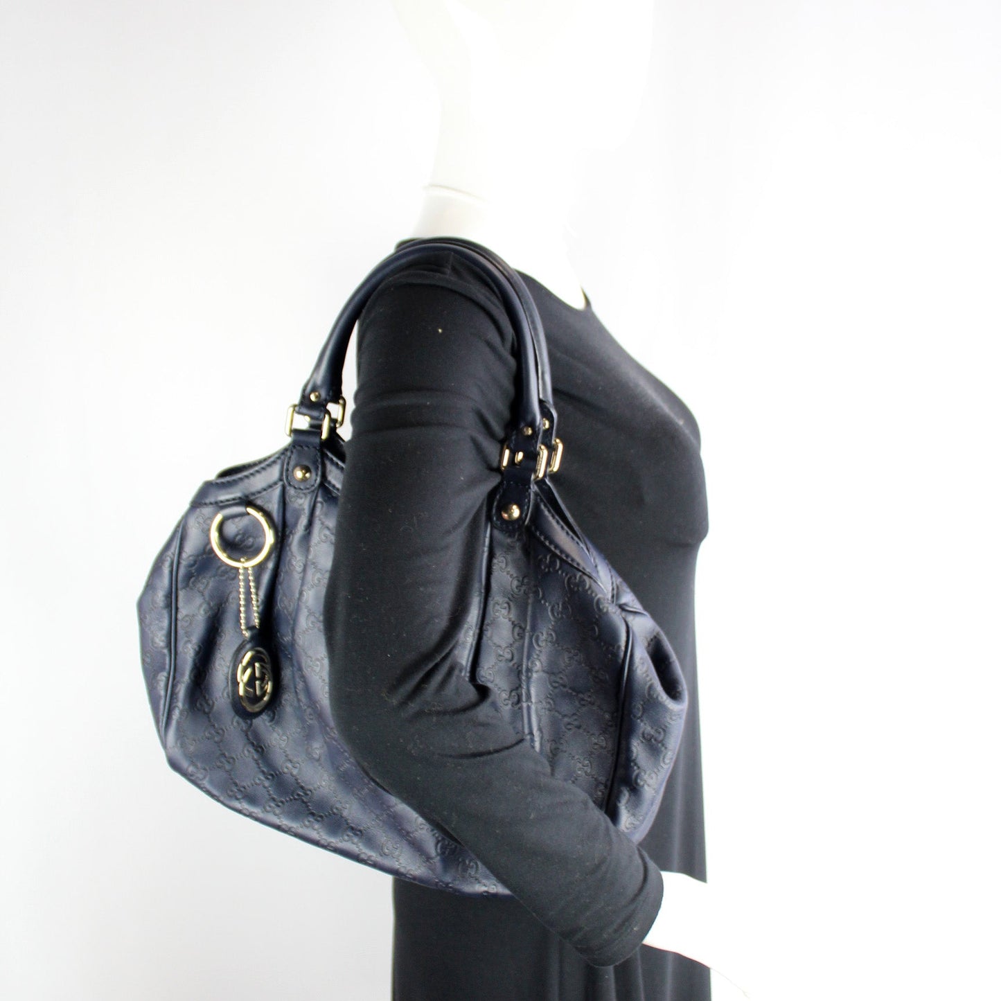 211944 Sukey GG Leather Medium