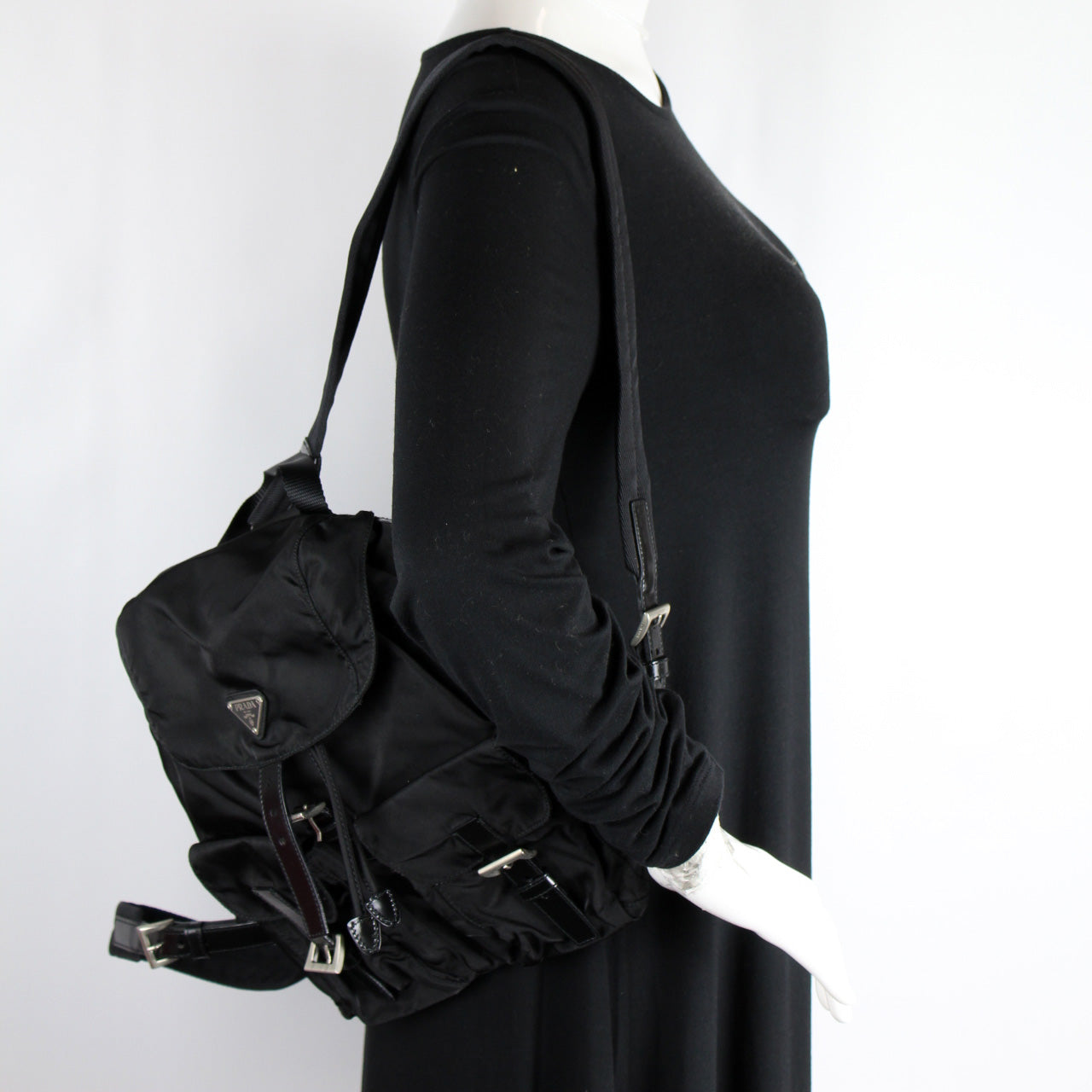 Nylon Backpack Small Vintage