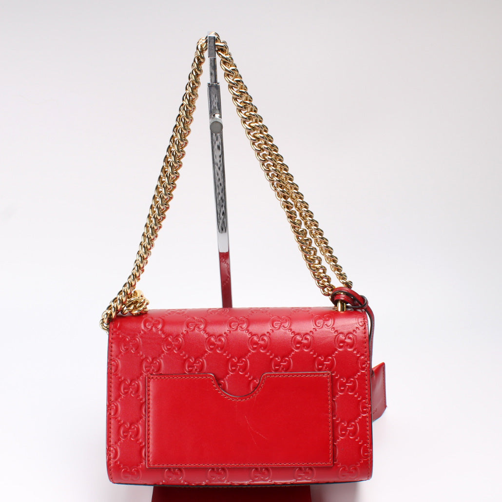 409487 Padlock Guccissima Small