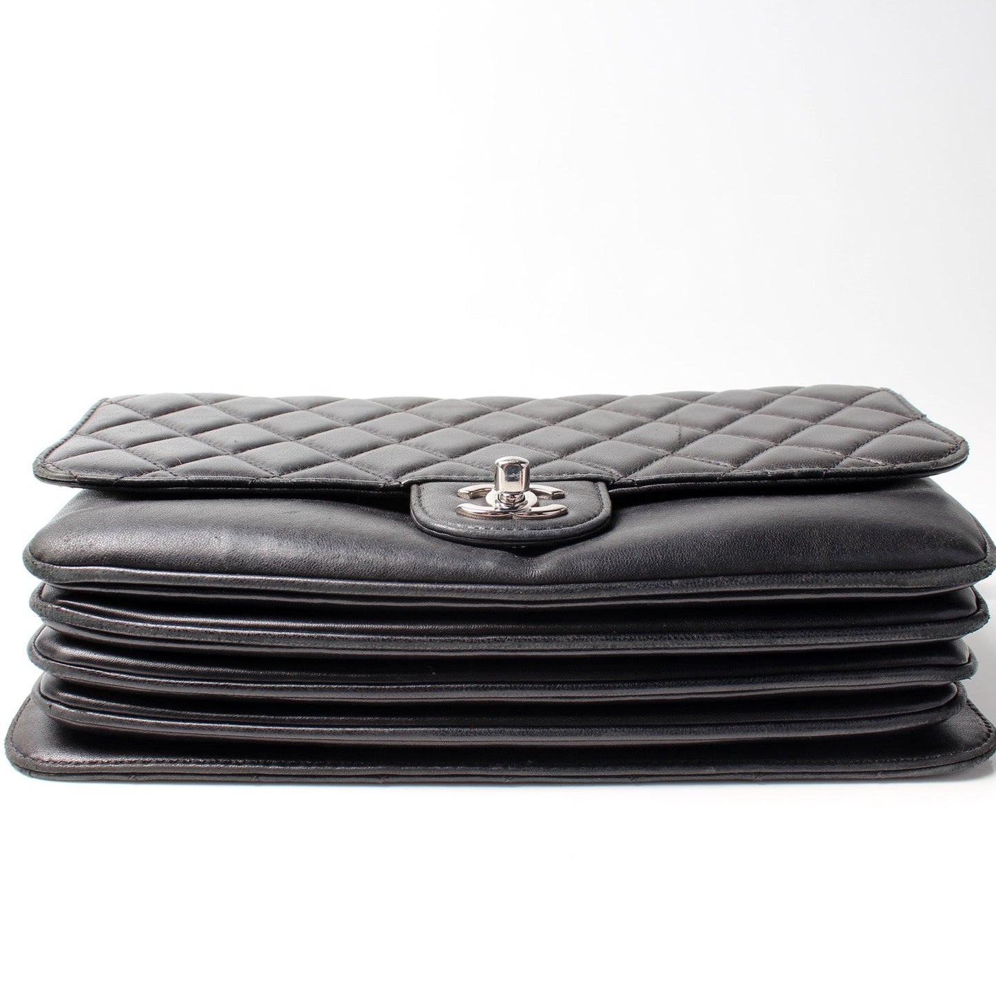 Chanel 4 Accordian Flap Lambskin 16M