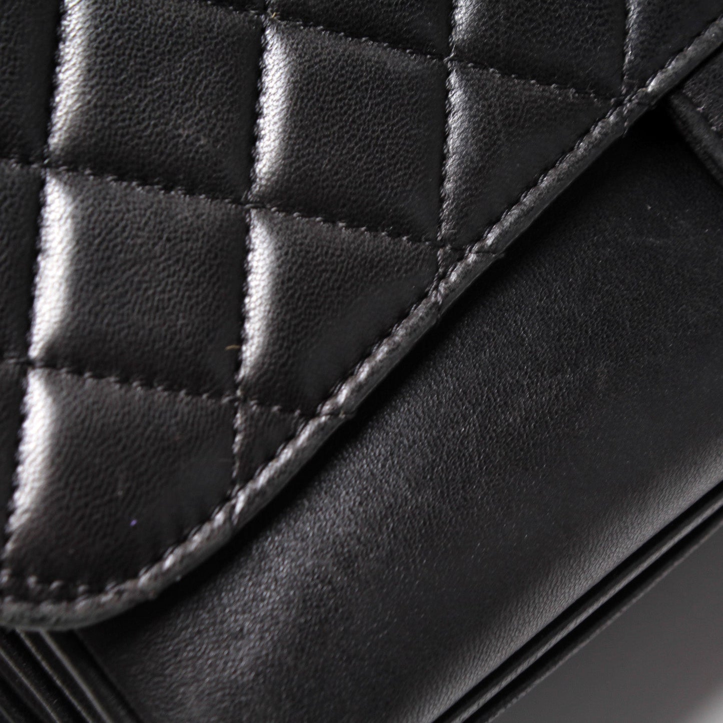 Chanel 4 Accordian Flap Lambskin 16M