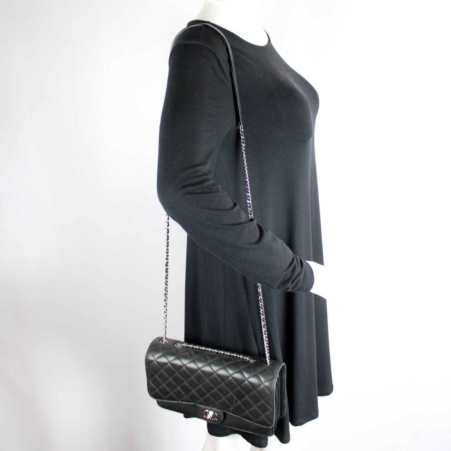 Chanel 4 Accordian Flap Lambskin 16M