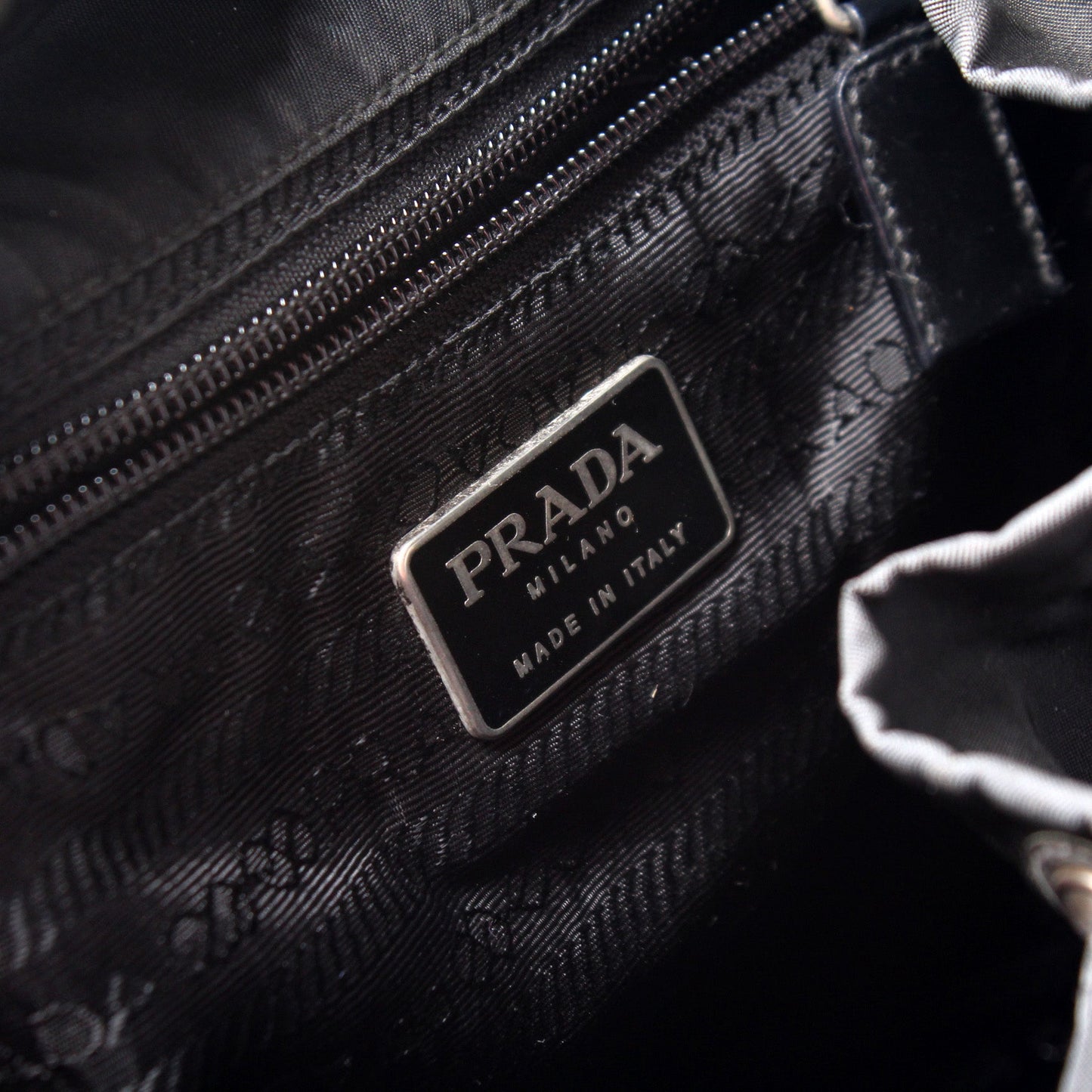Vintage Nylon Backpack Small